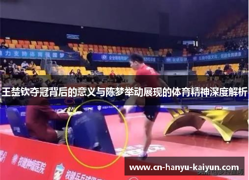 王楚钦夺冠背后的意义与陈梦举动展现的体育精神深度解析